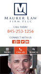 Mobile Screenshot of maurerlaw.net